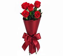 Букет 5 Красных роз Эдлесс Лав в Комгарон
