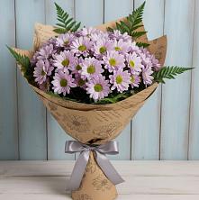 Букет цветов из:  Хризантемы в Комгарон