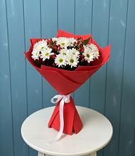 Букет цветов из:  Хризантемы в Комгарон