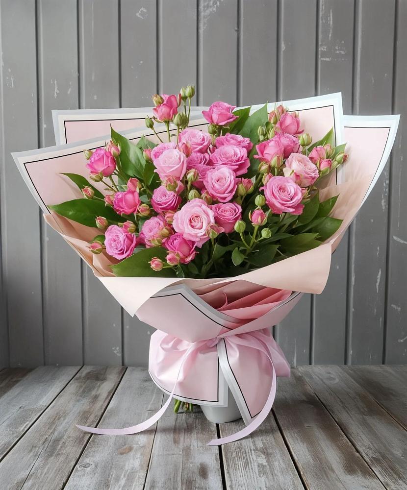 Букет Розовый кустик в Комгарон