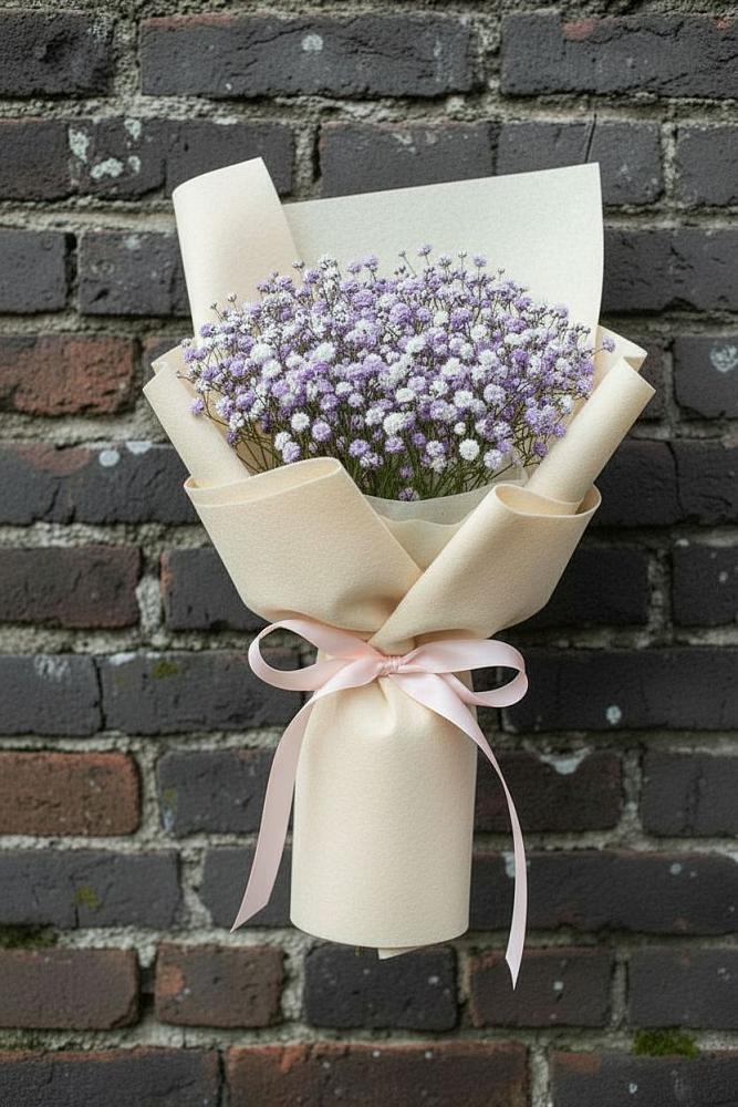 Букет цветов из: Гипсофила в Комгарон