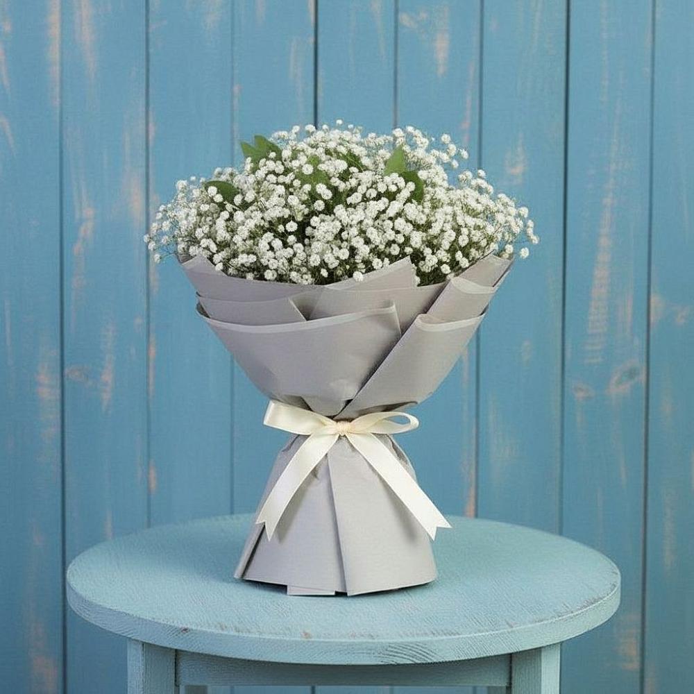 Букет цветов из: Гипсофила в Комгарон