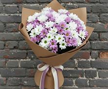 Букет цветов из:  Хризантемы в Комгарон