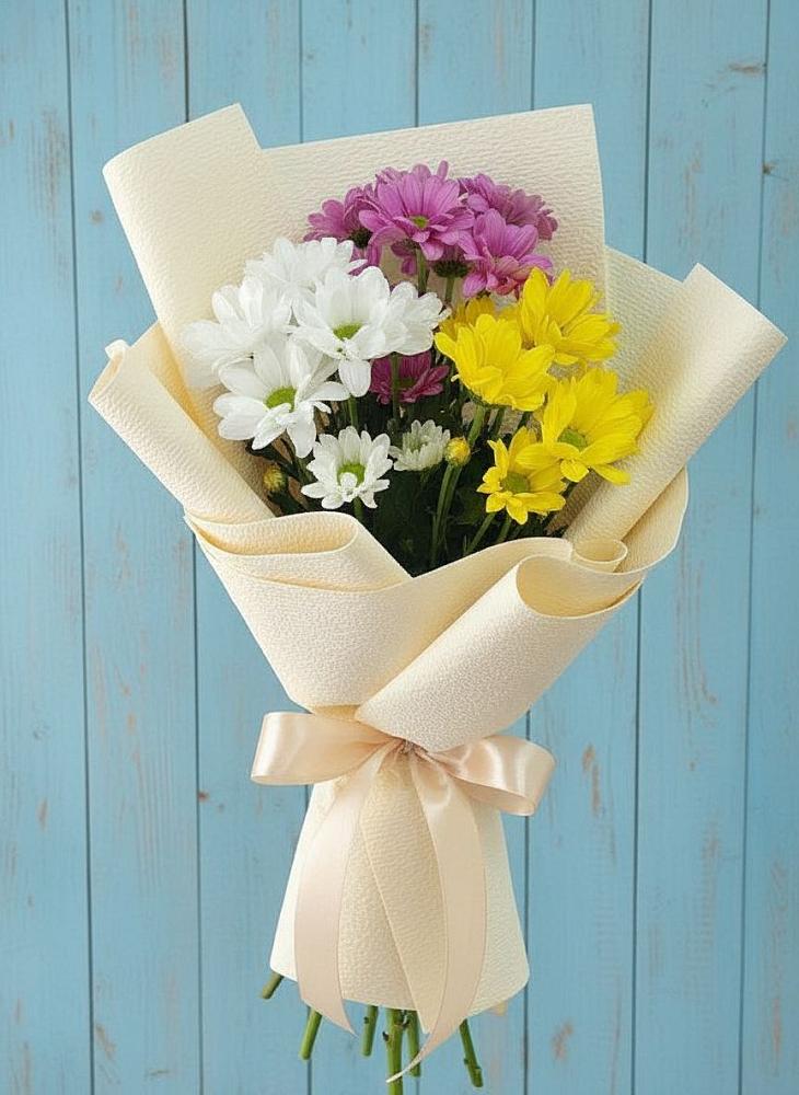 Букет цветов из: Хризантемы в Комгарон