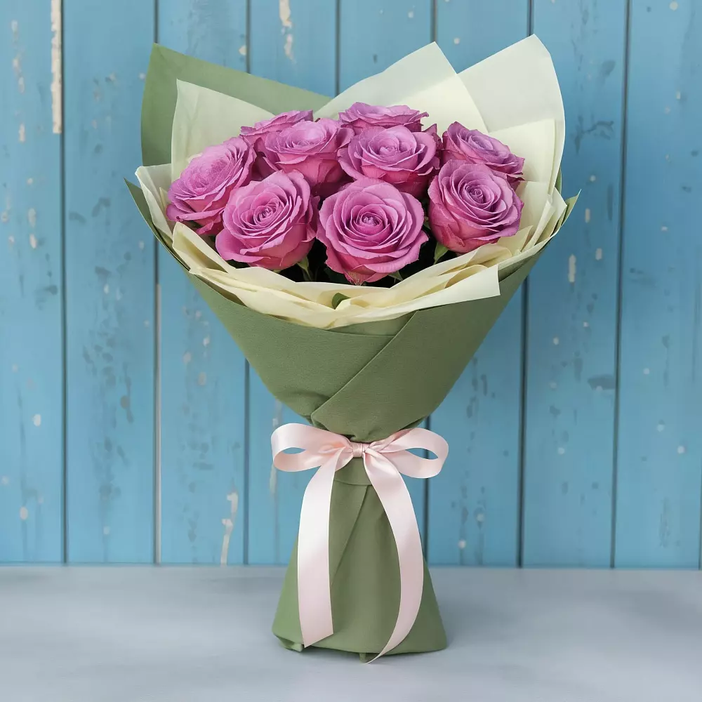 Букет Розы Фёрст Леди в Комгарон