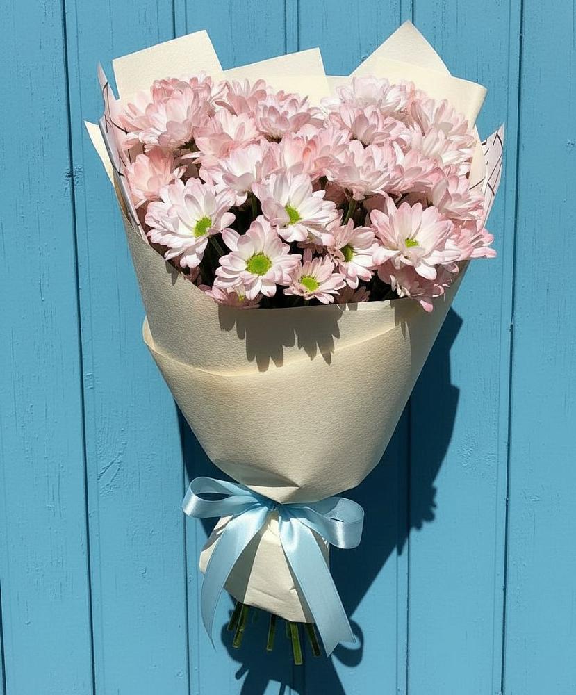 Букет цветов из: Хризантемы в Комгарон